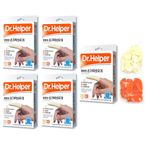  Dr.Helper Finger Cots _ Durable Waterproof Finger Protectors with Anti-Slip Grip, Multi-Purpose Use (Work, Packaging, Wound Protection) – 110pcs